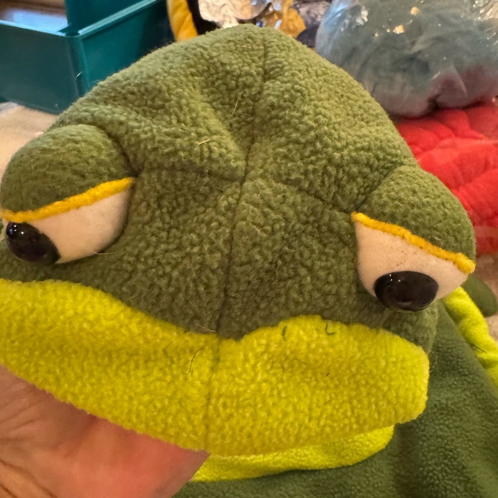 Target Green and Yellow large dog costume great shape